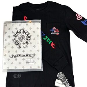 Chrome Hearts Black Long Sleeve Tee